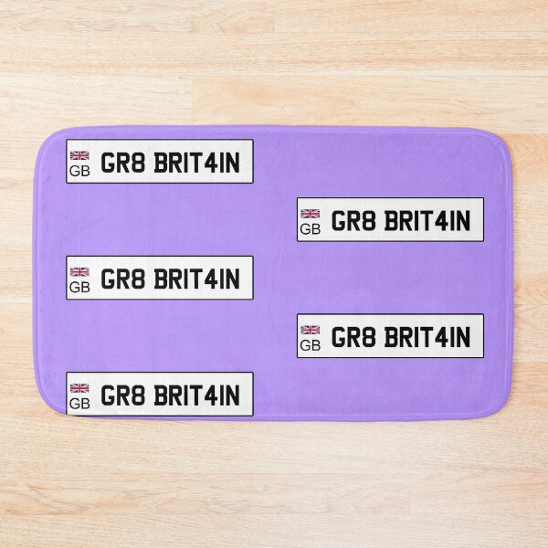 Item preview, Great Britain car license plate designed and sold by Travellerz.