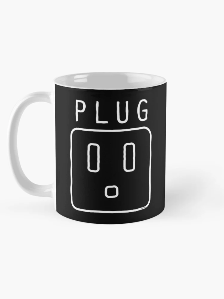 Thumbnail 5 of 6, Coffee Mug, PLUG [Roufxis-Rb] designed and sold by RoufXis.
