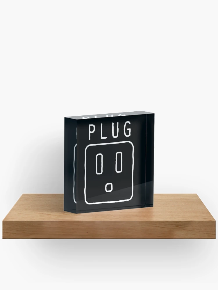 Thumbnail 2 of 5, Acrylic Block, PLUG [Roufxis-Rb] designed and sold by RoufXis.