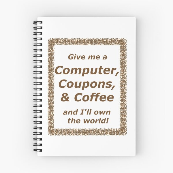 Item preview, Computer, Coupons, and Coffee in brown designed and sold by mrtraz.