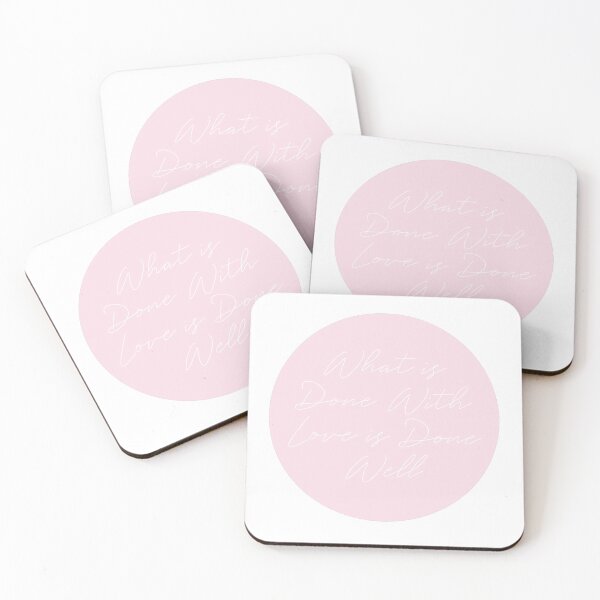 Item preview, Van Gogh Love Quote in Pink designed and sold by pb598.