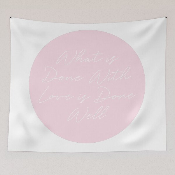 Item preview, Van Gogh Love Quote in Pink designed and sold by pb598.