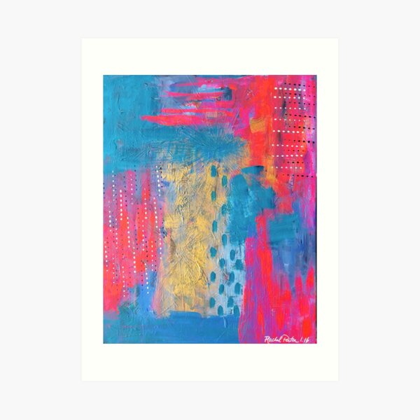 Color Study 1 Art Print