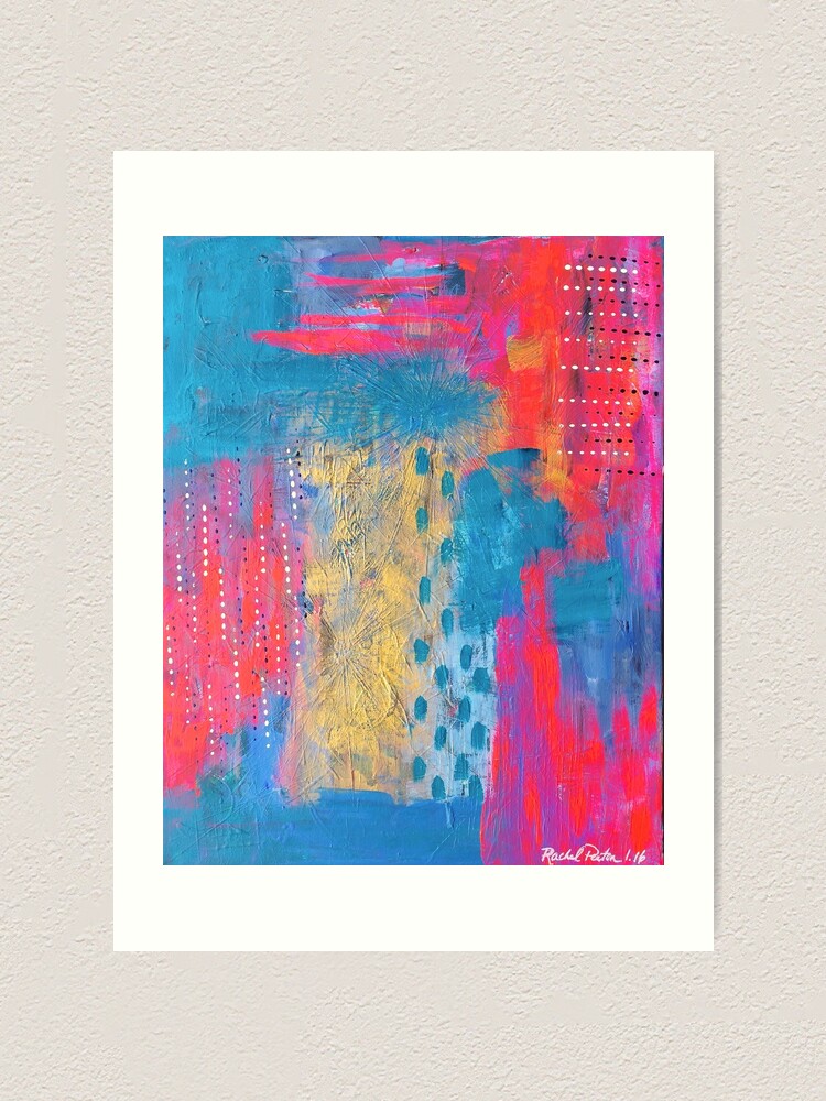 Alternate view of Color Study 1 Art Print