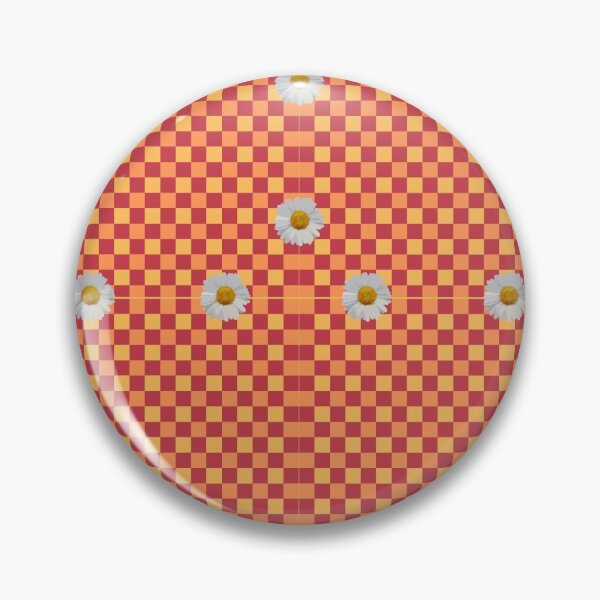 Item preview, Sunflowers on gingham check print designed and sold by JoySpark.