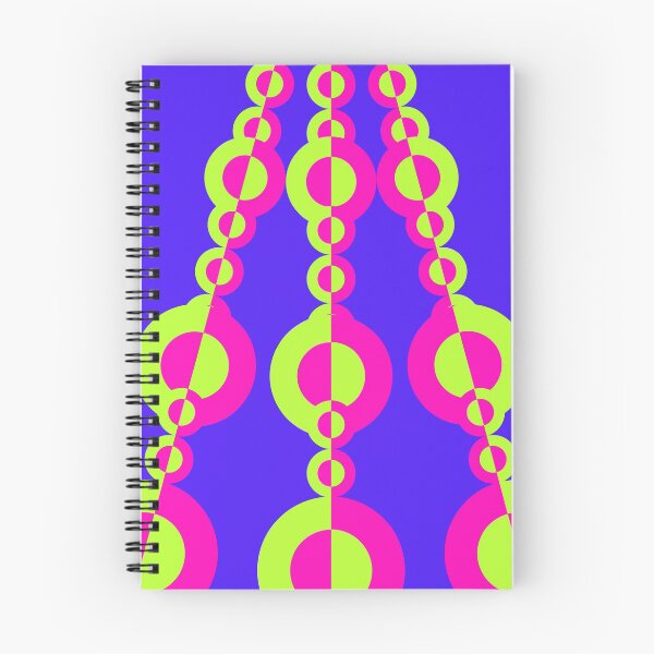 Item preview, Retro 1960's Disco Pattern Neon pink green purple designed and sold by wavethreat.