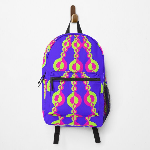 Item preview, Retro 1960's Disco Pattern Neon pink green purple designed and sold by wavethreat.