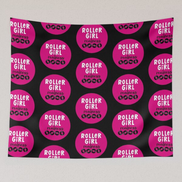 Item preview, Roller Girl Realness Pink designed and sold by VicEllisArt.