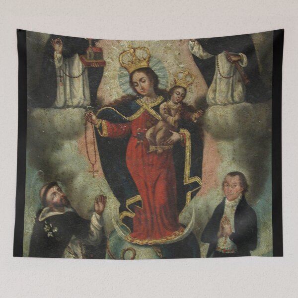 Item preview, Virgin of the Rosary with Dominican Saints and Donor designed and sold by Tizeru.