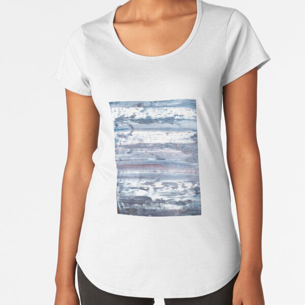 Abstract Expressionist Painting Premium Scoop T-Shirt