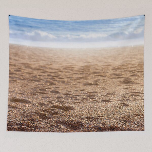 Item preview, Sandy beach and waves on the shoreline designed and sold by CyaniRose.
