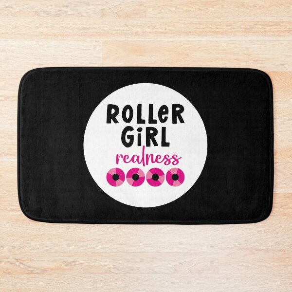 Item preview, Roller Girl Realness White designed and sold by VicEllisArt.