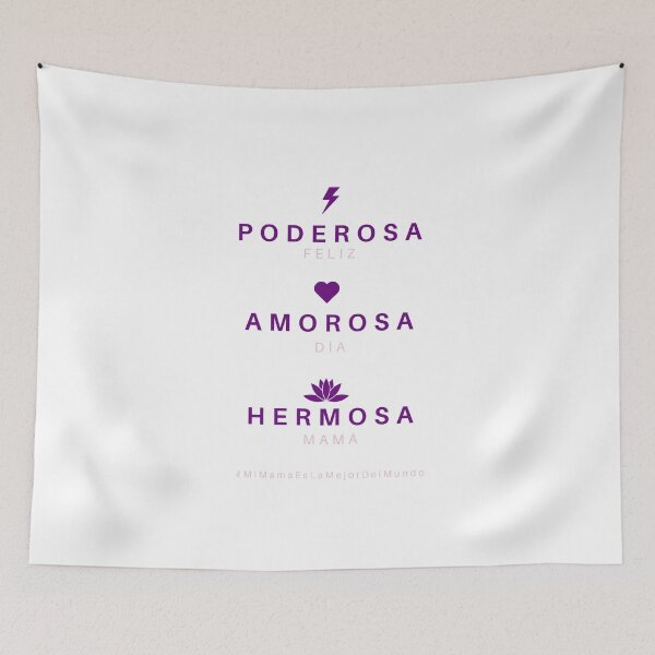 Item preview, Happy Mother's Day - Poderosa Amorosa Hermosa - latin mother designed and sold by ForeverInColors.