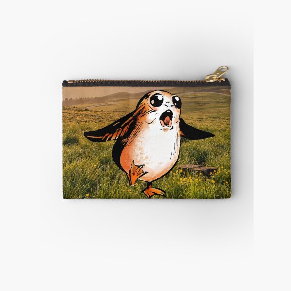 Item preview, Space Puffin Alien Chicken Squaking in Grassfields designed and sold by Maartje de Volder.