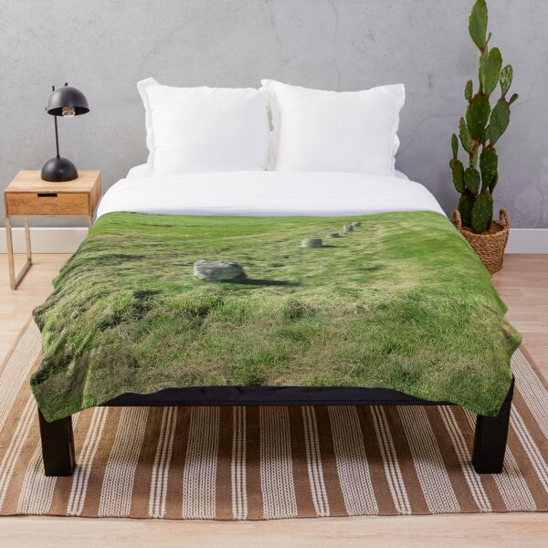 M.I. #120 |☼| Countrytide Breakers (Hadrian's Wall) Throw Blanket