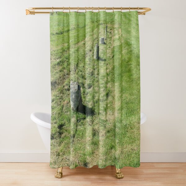 M.I. #120 |☼| Countrytide Breakers (Hadrian's Wall) Shower Curtain