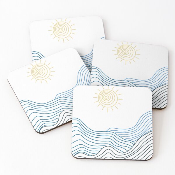 Item preview, Waves and sunshine designed and sold by MrsFishDesigns.