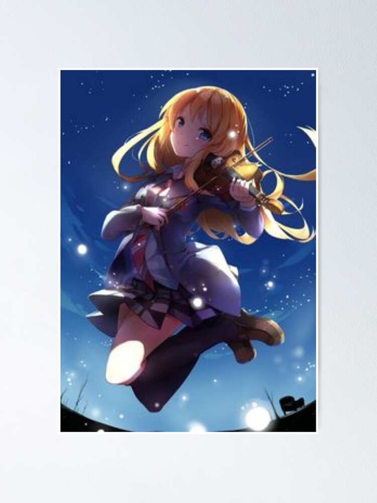 Shigatsu wa kimi no uso (Your lie in april) ALTERNATIVE POSTER Poster for  Sale by 10969designs