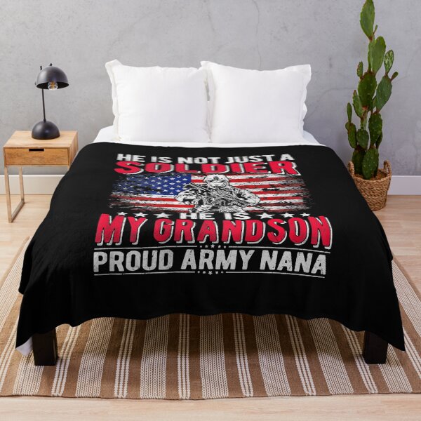 Item preview, He Is Not Just A Soldier, He Is My Grandson | Gift Idea | Gift For Grandpa | Gift For Son | Gift For Grandson designed and sold by LanPhan.