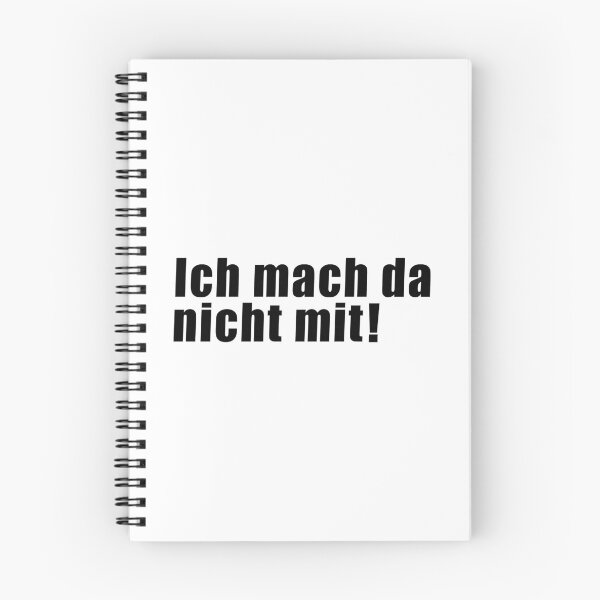 Item preview, Ich mach da nicht mit! (in black)  designed and sold by deynaaz.