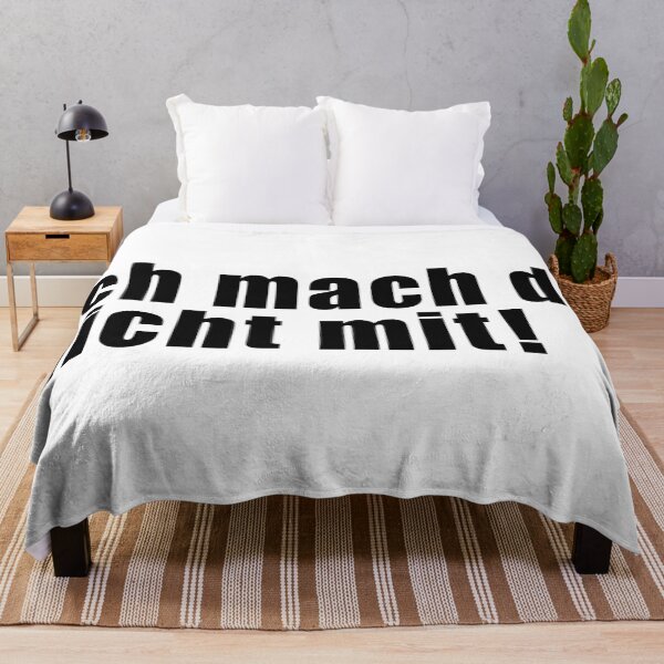 Item preview, Ich mach da nicht mit! (in black)  designed and sold by deynaaz.