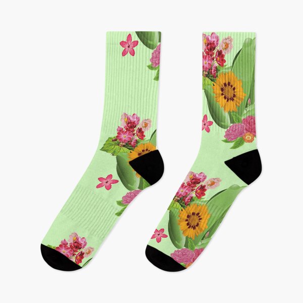 Item preview, Green Frog With Colorful Flowers Design designed and sold by EarthArtDesigns.
