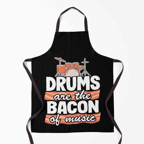Item preview, Drums Are The Bacon Of Music Funny Drummer Bacon Gift designed and sold by Stronzi.