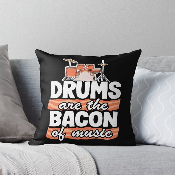 Item preview, Drums Are The Bacon Of Music Funny Drummer Bacon Gift designed and sold by Stronzi.