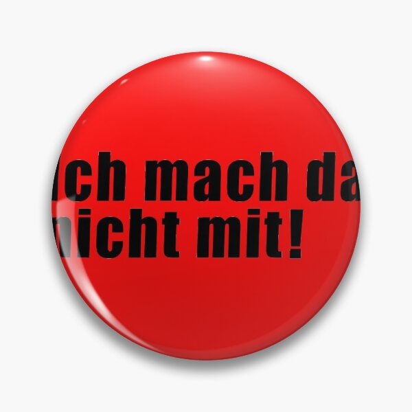 Item preview, Ich mach da nicht mit! (in black)  designed and sold by deynaaz.