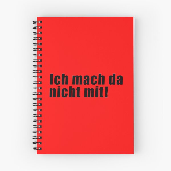 Item preview, Ich mach da nicht mit! (in black)  designed and sold by deynaaz.