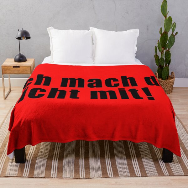 Item preview, Ich mach da nicht mit! (in black)  designed and sold by deynaaz.
