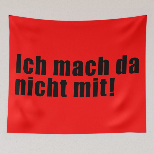 Item preview, Ich mach da nicht mit! (in black)  designed and sold by deynaaz.