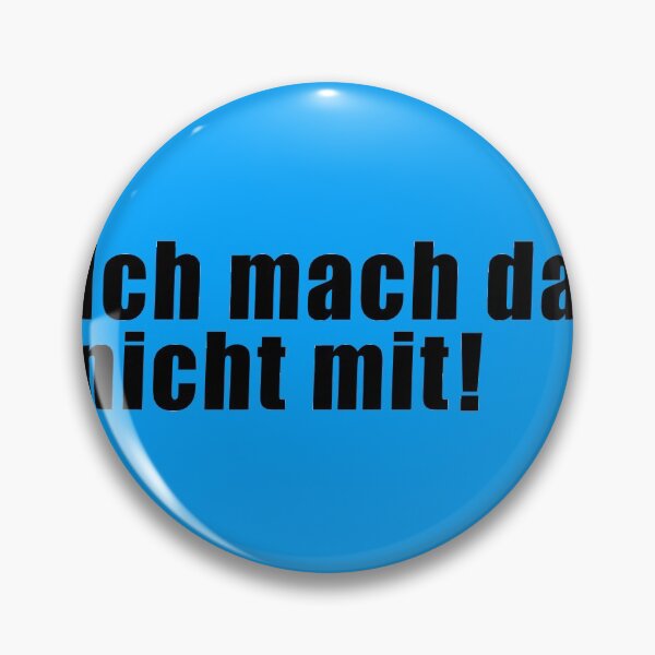 Item preview, Ich mach da nicht mit! (in black)  designed and sold by deynaaz.