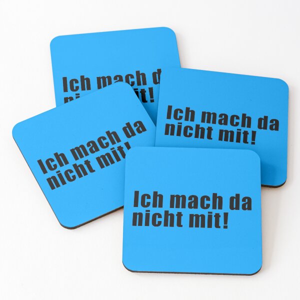 Item preview, Ich mach da nicht mit! (in black)  designed and sold by deynaaz.