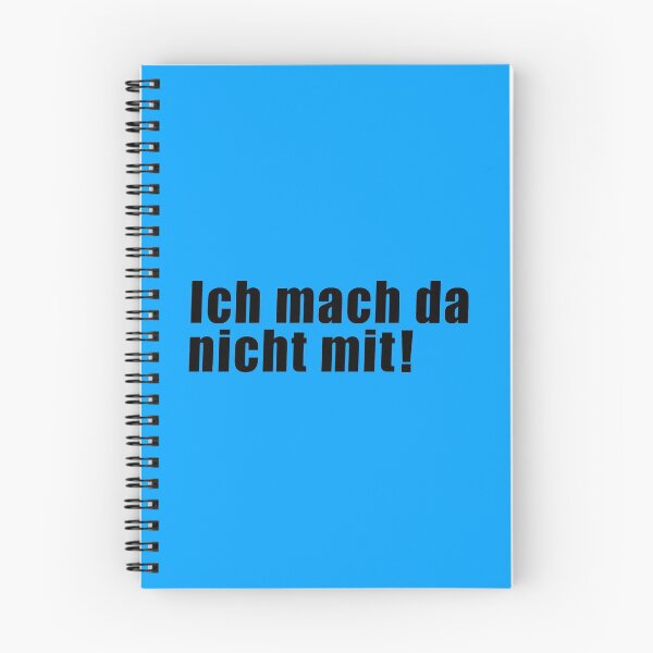 Item preview, Ich mach da nicht mit! (in black)  designed and sold by deynaaz.