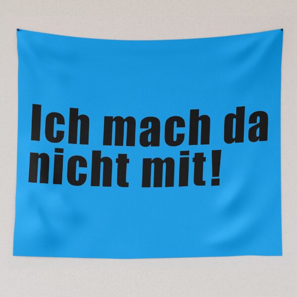 Item preview, Ich mach da nicht mit! (in black)  designed and sold by deynaaz.