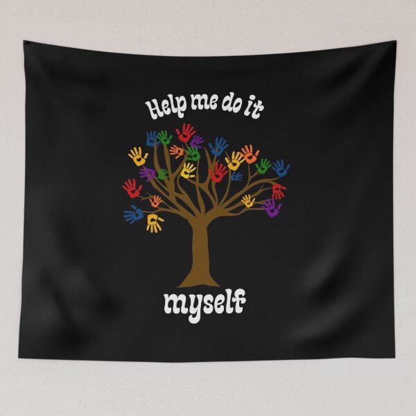 Item preview, MONTESSORI QUOTE HELP ME DO IT MYSELF,  Quotes By Famous People, Maria Montessori designed and sold by TeyMank.