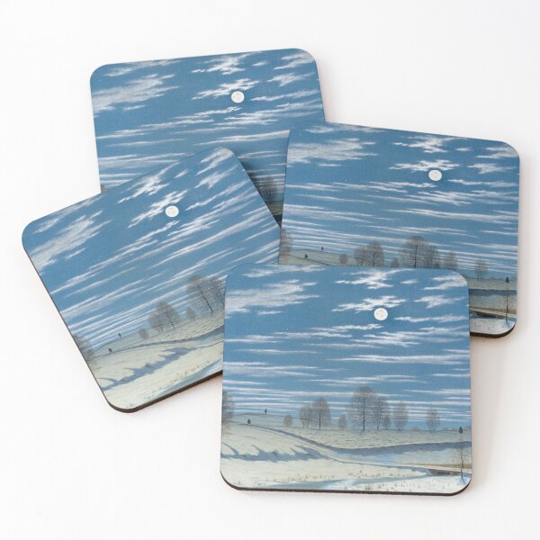 Item preview, Winter scene in moonlight designed and sold by Tizeru.