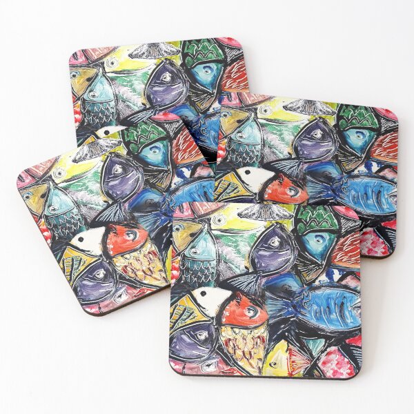 Item preview, School of fish designed and sold by Moartprocess.