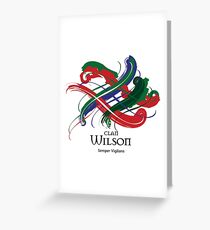 Clan Wilson Greeting Card