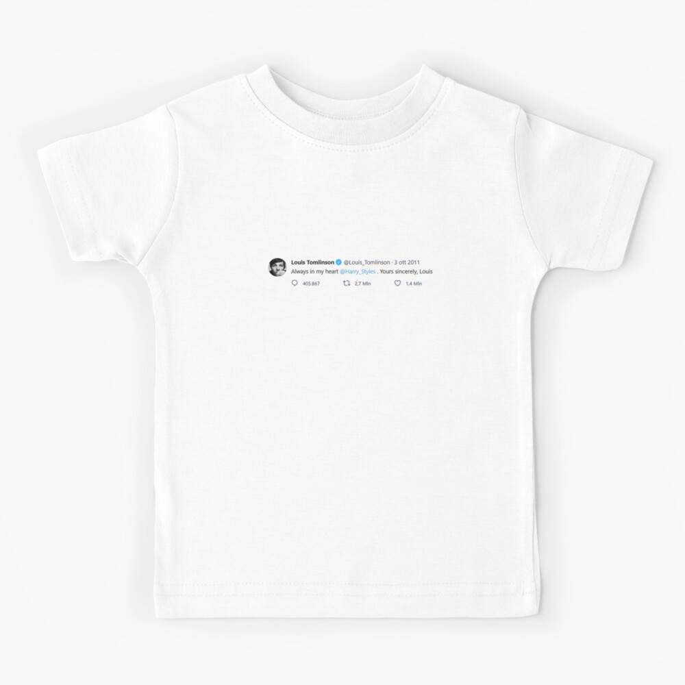 l a r r y always in my heart tweet Essential T-Shirt for Sale by