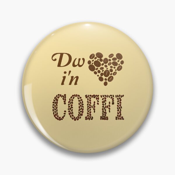 Item preview, Dwi'n galon coffi, I heart coffee designed and sold by Aurorapod.