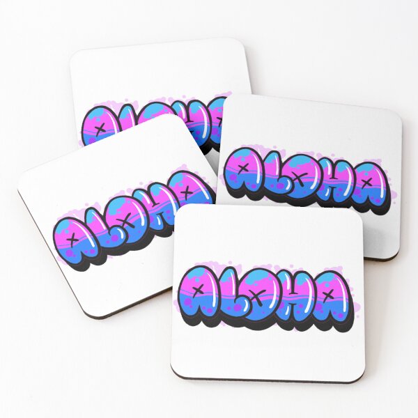 Item preview, Aloha Graffiti designed and sold by Mooostickers.