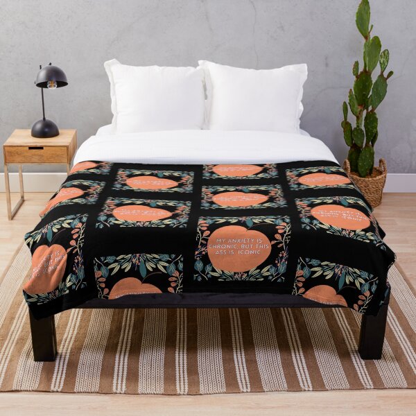 Item preview, My anxiety is chronic, but this ass is iconic designed and sold by avocadissimo.