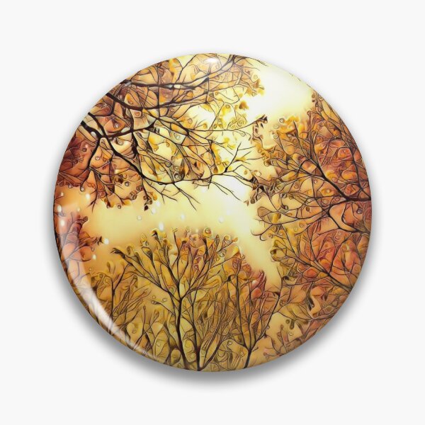 Item preview, Tree Canopy Autumn Glow designed and sold by Capuletdesigns.