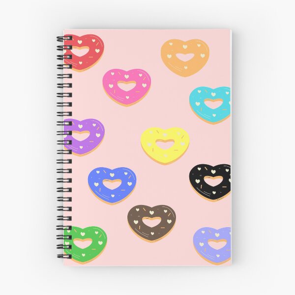 Item preview, Colorful heart Donuts designed and sold by Momo-thoughts.