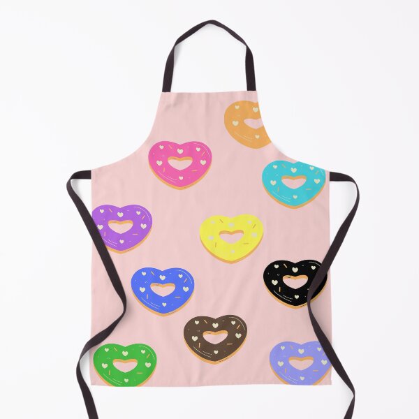 Item preview, Colorful heart Donuts designed and sold by Momo-thoughts.
