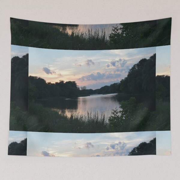 Item preview, River View, Water and Sunset, Horizon Line designed and sold by 10pmCreations.