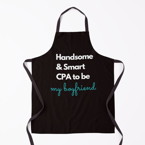 Item preview, Handsome and smart CPA to be, my boyfriend blue designed and sold by Evartdesign.