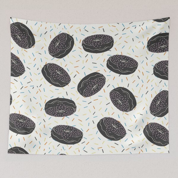 Item preview, Dark chocolate Donut designed and sold by Momo-thoughts.
